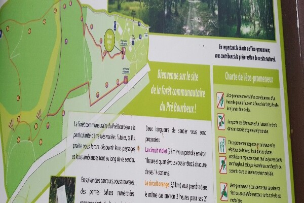 Parcours de marche nordique du 16 novembre 2016
