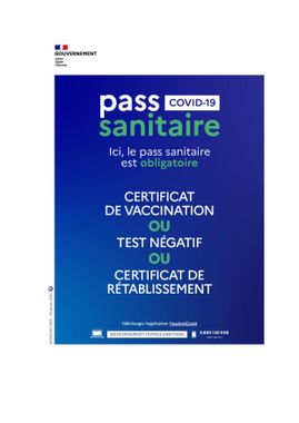 Mesure de rentrée sportive VitaSportS, à compter du 04 septembre 2021