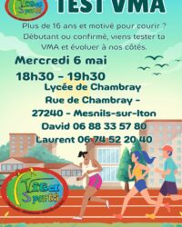 Test VMA VitaSportS 6 mai 2026